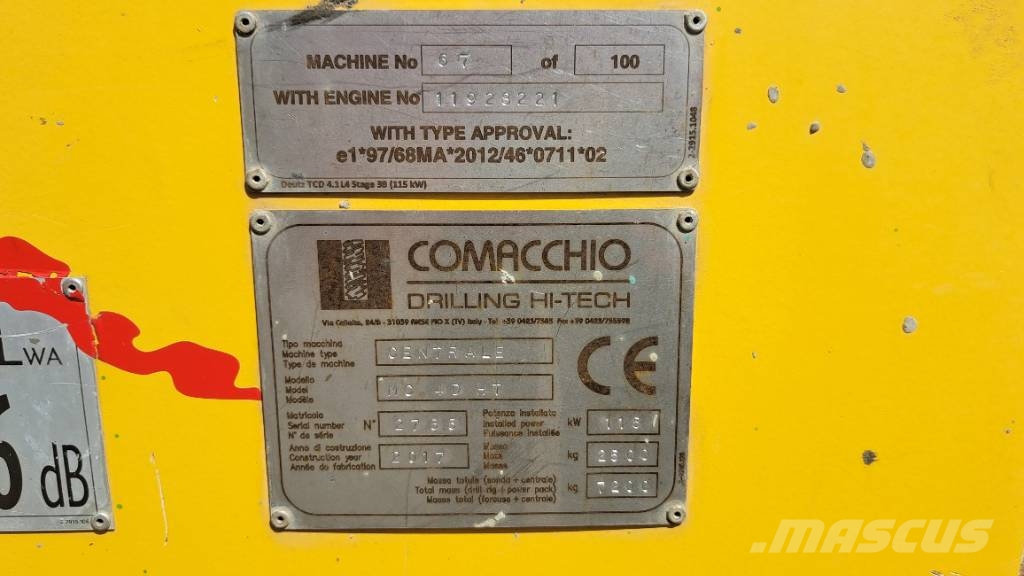 Comacchio MC 4D Perforadora de superficie