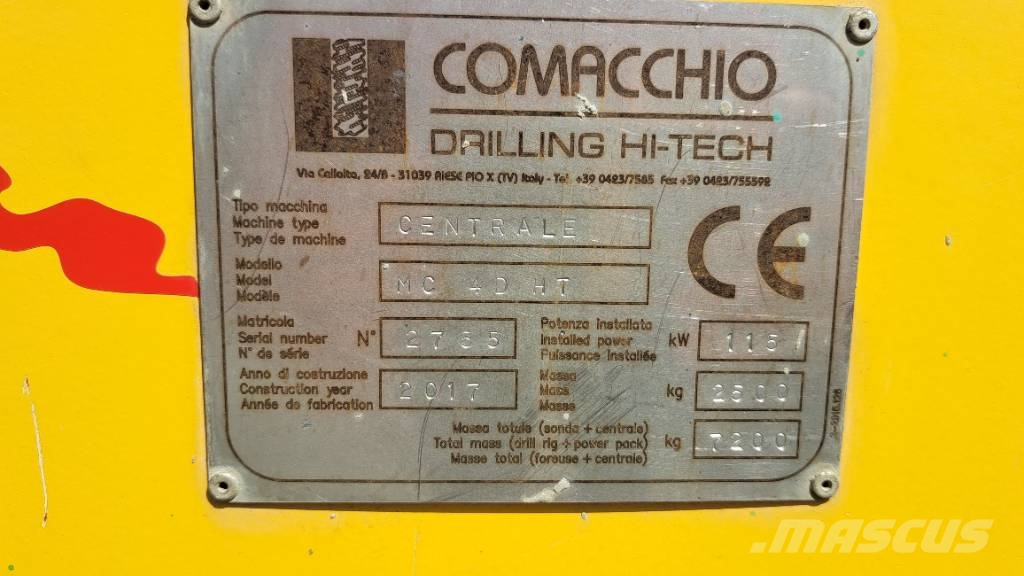 Comacchio MC 4D Perforadora de superficie