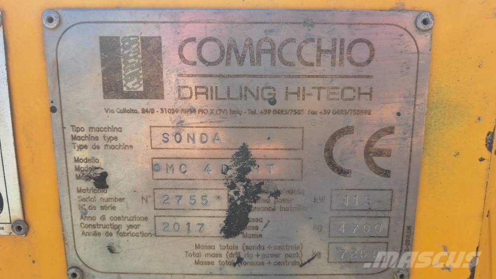 Comacchio MC 4D Perforadora de superficie