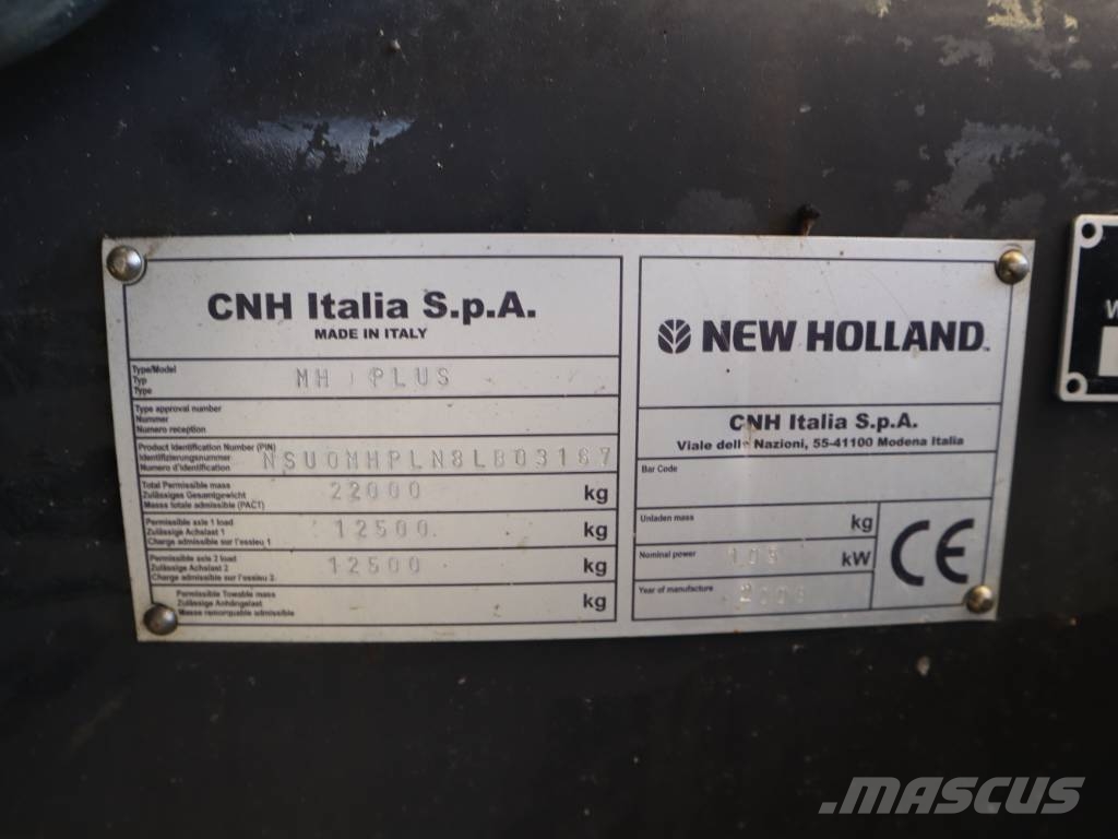 New Holland MH Plus Rail Vzdrževanje železnic