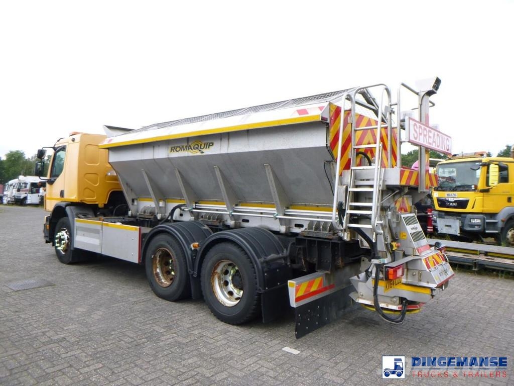 Volvo FE 330 6x4 RHD gritter / salt spreader Rolby