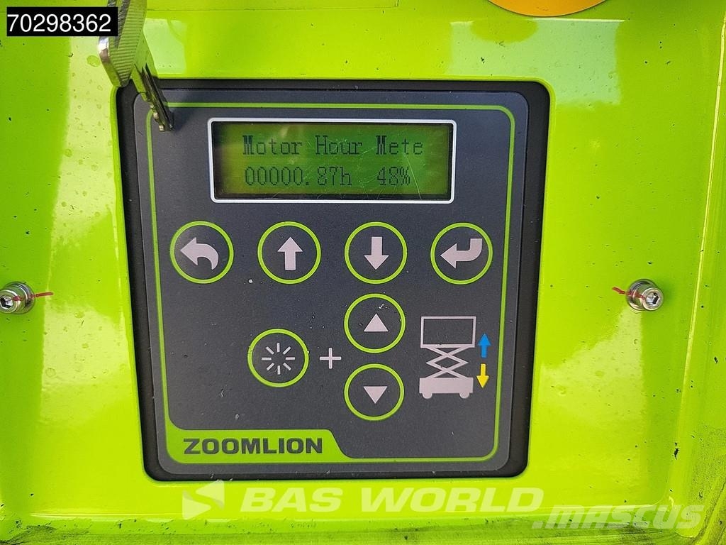 Zoomlion ZS0812AC-Li 8 M - Factory Warranty - CE-Certified Schaarhoogwerkers
