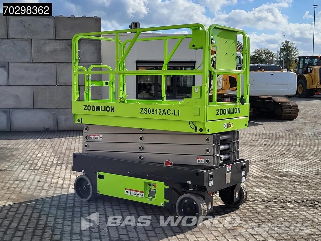 Zoomlion ZS0812AC-Li 8 M - Factory Warranty - CE-Certified Schaarhoogwerkers