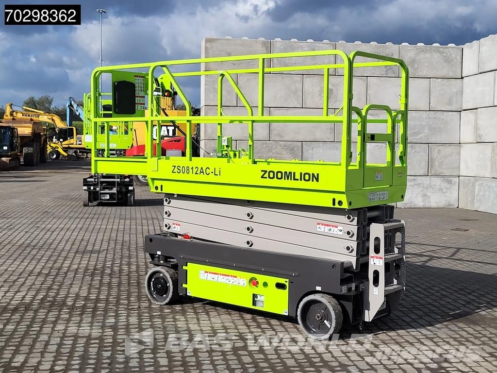 Zoomlion ZS0812AC-Li 8 M - Factory Warranty - CE-Certified Schaarhoogwerkers