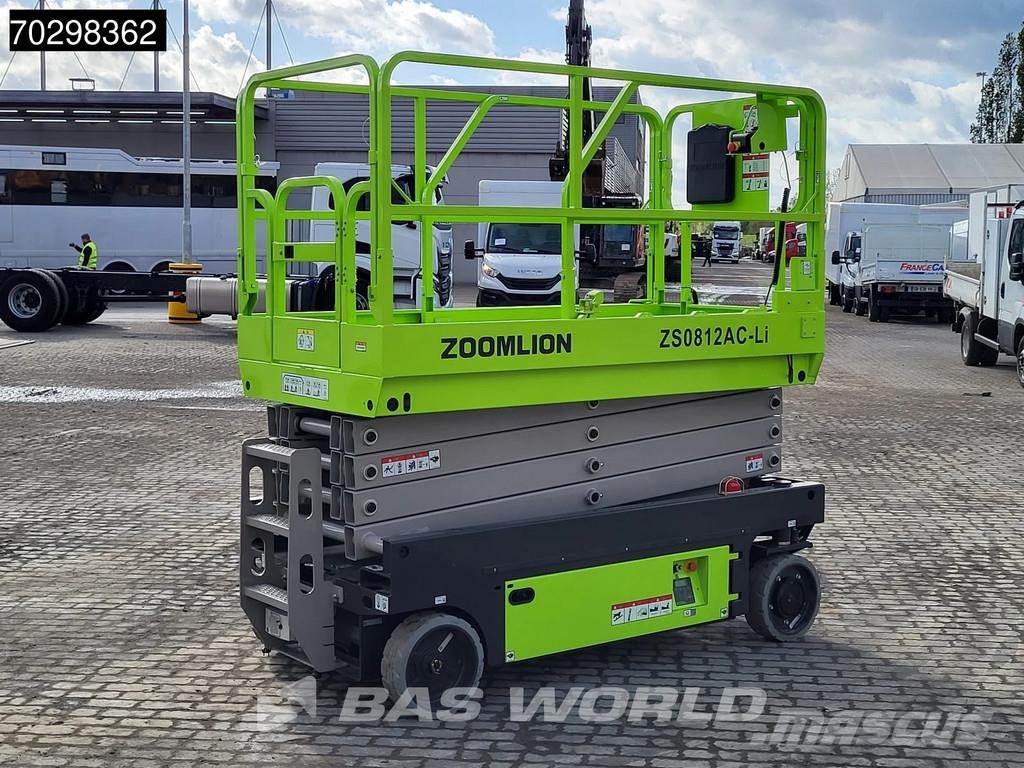 Zoomlion ZS0812AC-Li 8 M - Factory Warranty - CE-Certified Schaarhoogwerkers