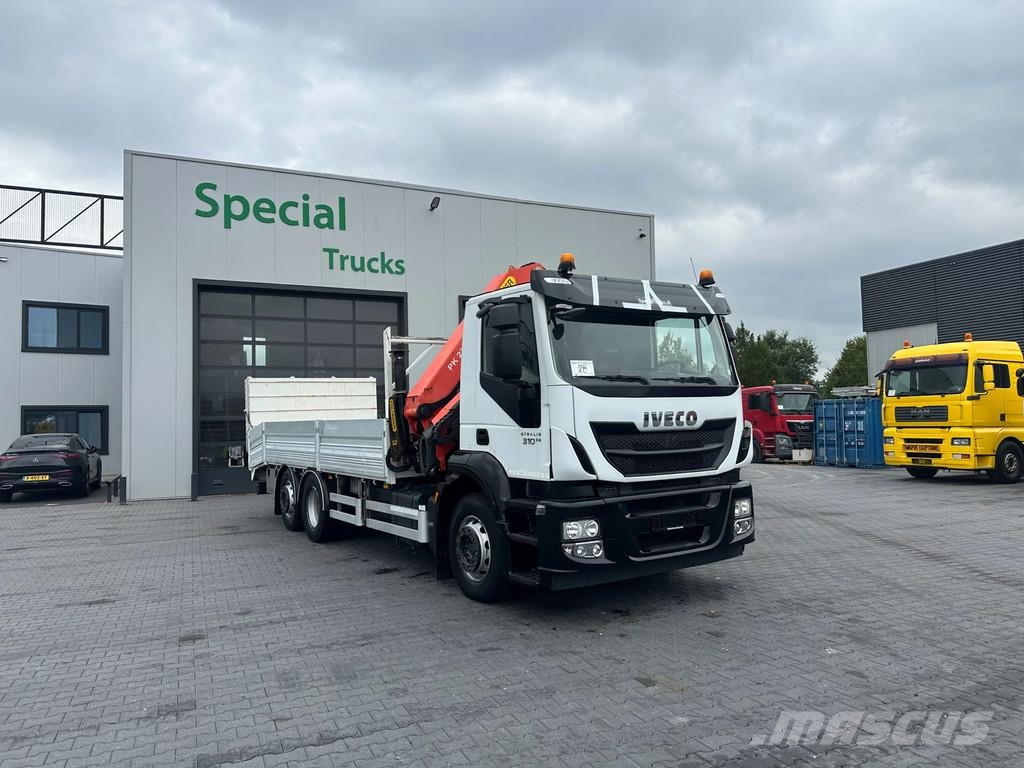 Iveco Stralis 310 6x2 / Euro 6 / Palfinger PK 23001-EH B مركبات النقل