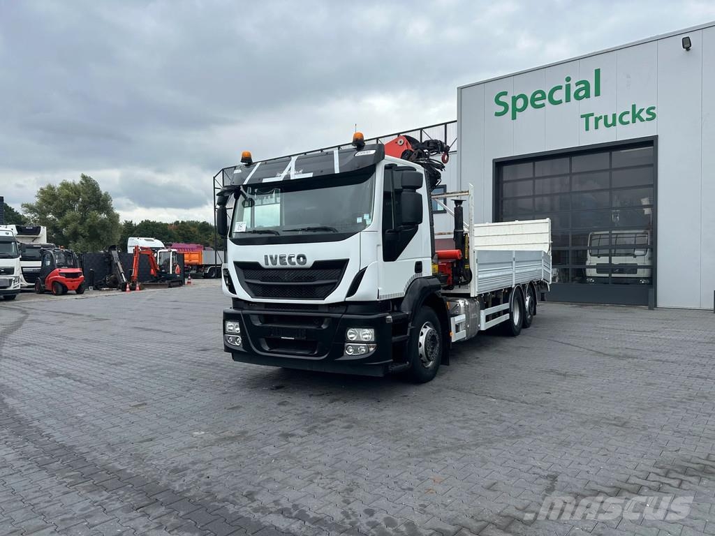Iveco Stralis 310 6x2 / Euro 6 / Palfinger PK 23001-EH B مركبات النقل