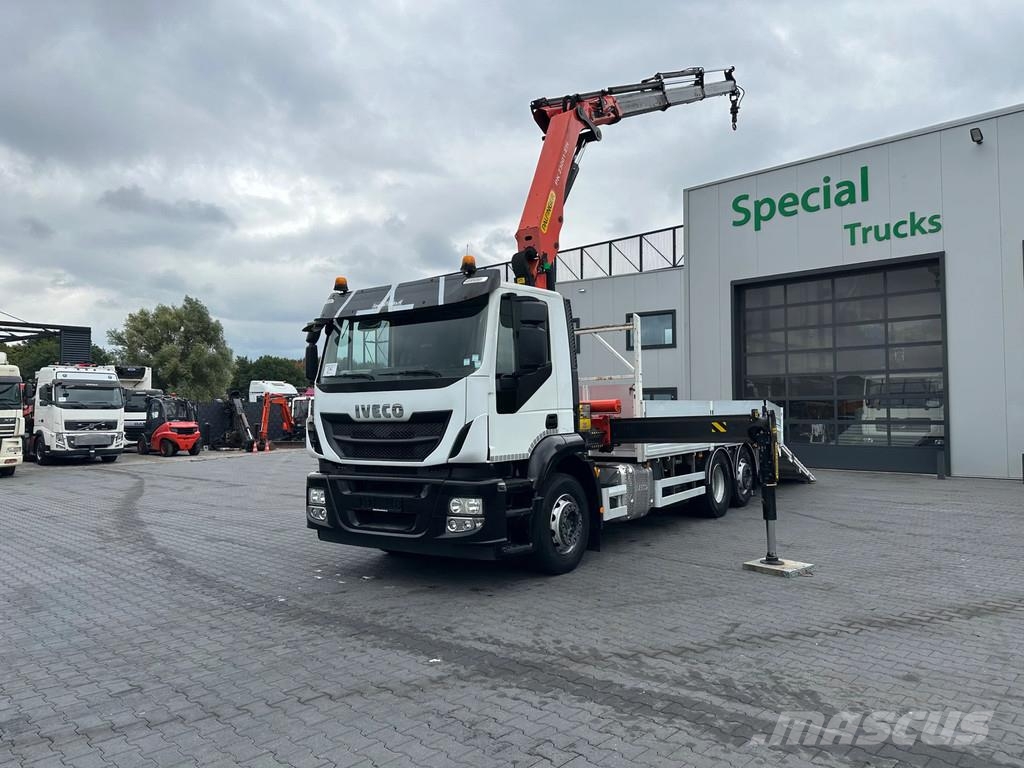 Iveco Stralis 310 6x2 / Euro 6 / Palfinger PK 23001-EH B مركبات النقل