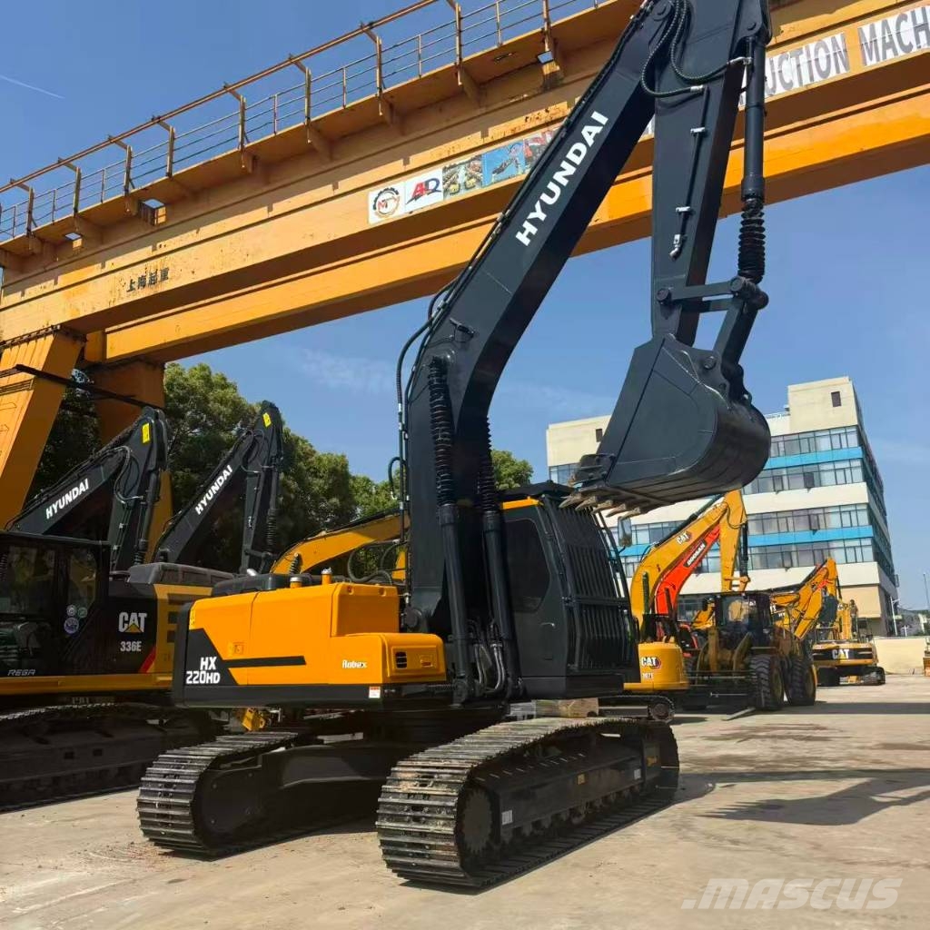 Hyundai HX 225 HD Bageri guseničari