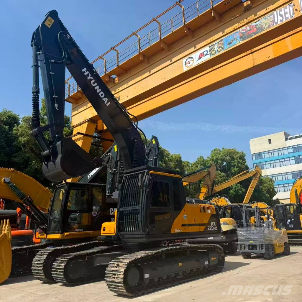 Hyundai HX 225 HD Bageri guseničari
