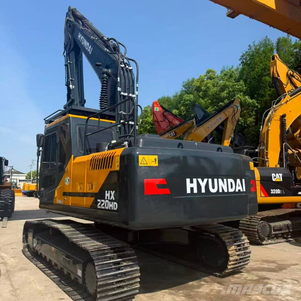 Hyundai HX 225 HD Bageri guseničari