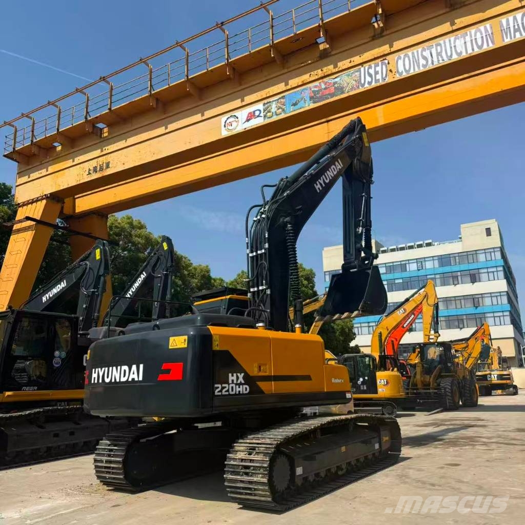 Hyundai HX 225 HD Bageri guseničari