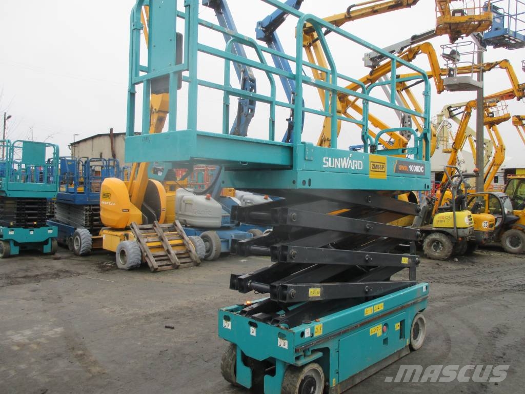 Sunward SWSL 1008 DC Plataformas tijera
