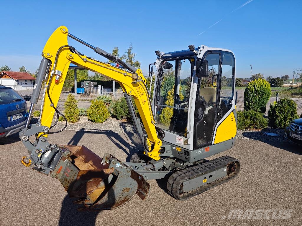 Wacker Neuson ET 18 POWERTILT Kāpurķēžu ekskavatori