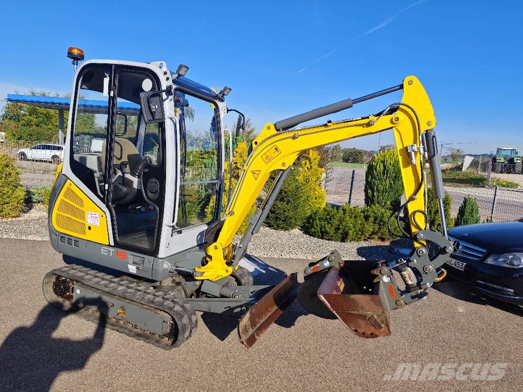 Wacker Neuson ET 18 POWERTILT Kāpurķēžu ekskavatori