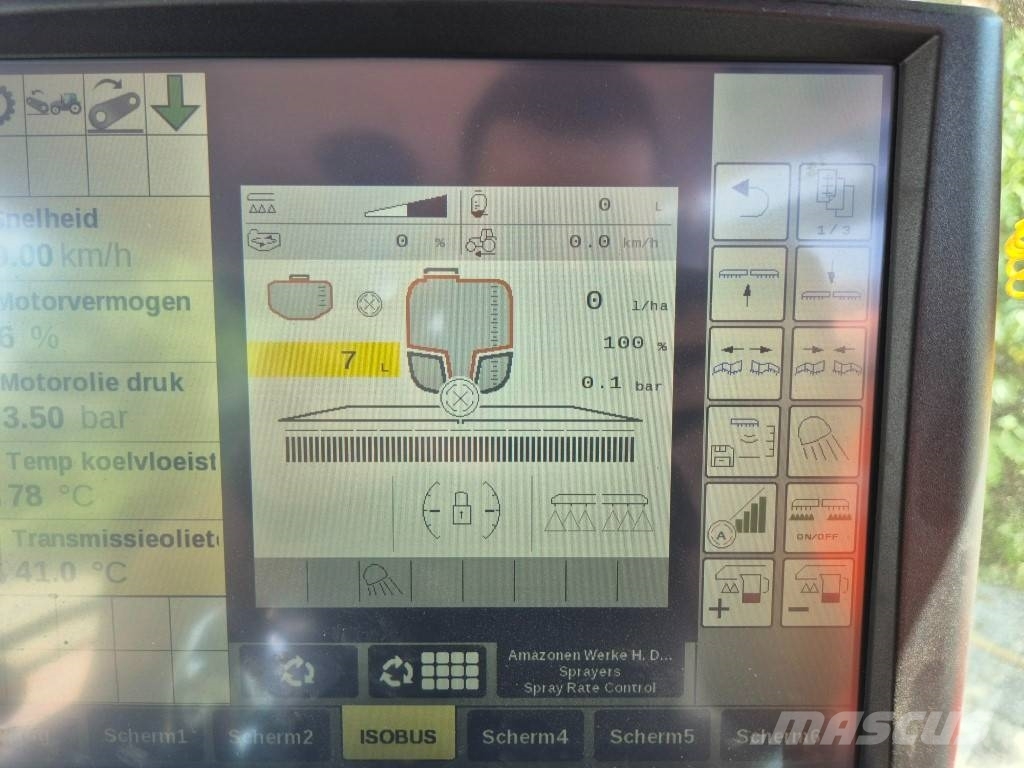 Amazone UF2002 + FT 1502 Pulverizadores montados