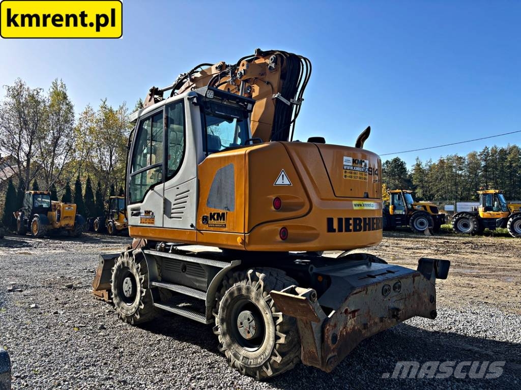 Liebherr A 914 COMPACT KOPARKA KOŁOWA 2014R | Liebherr R 91 Ratiniai ekskavatoriai