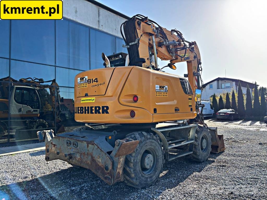 Liebherr A 914 COMPACT KOPARKA KOŁOWA 2014R | Liebherr R 91 Ratiniai ekskavatoriai
