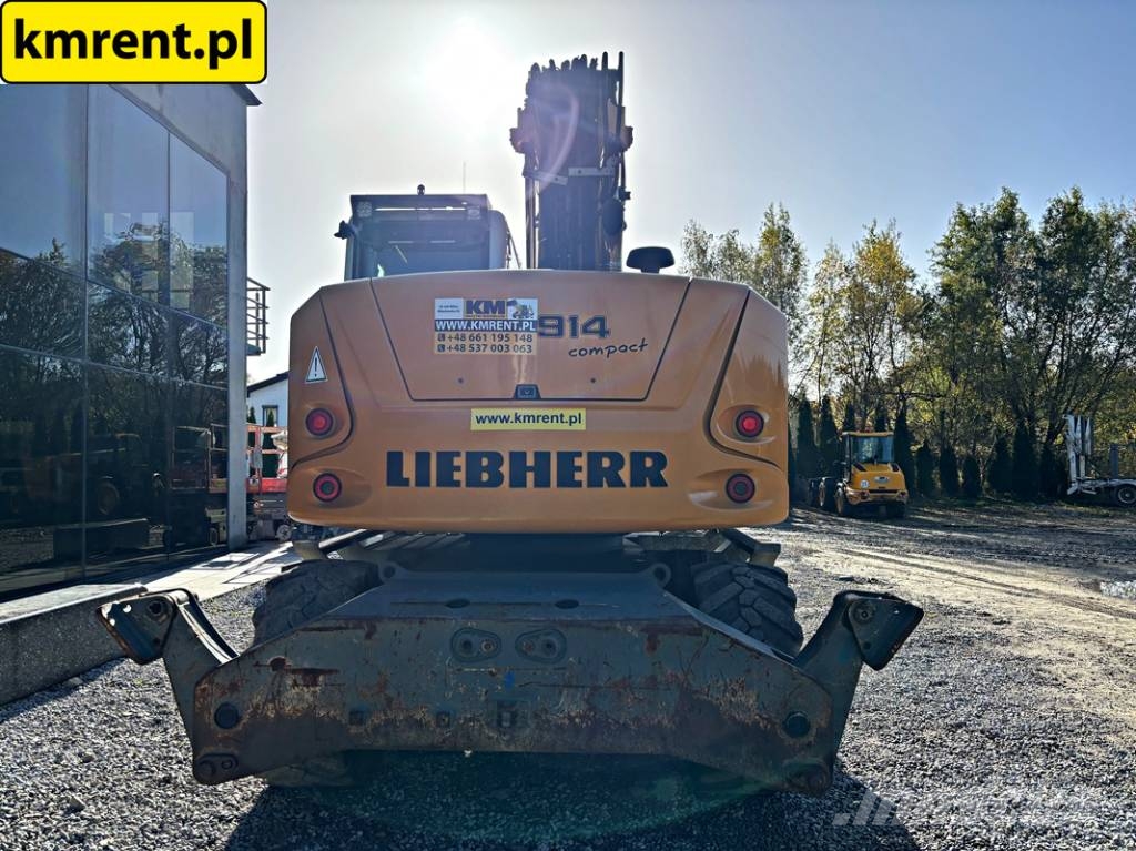 Liebherr A 914 COMPACT KOPARKA KOŁOWA 2014R | Liebherr R 91 Ratiniai ekskavatoriai