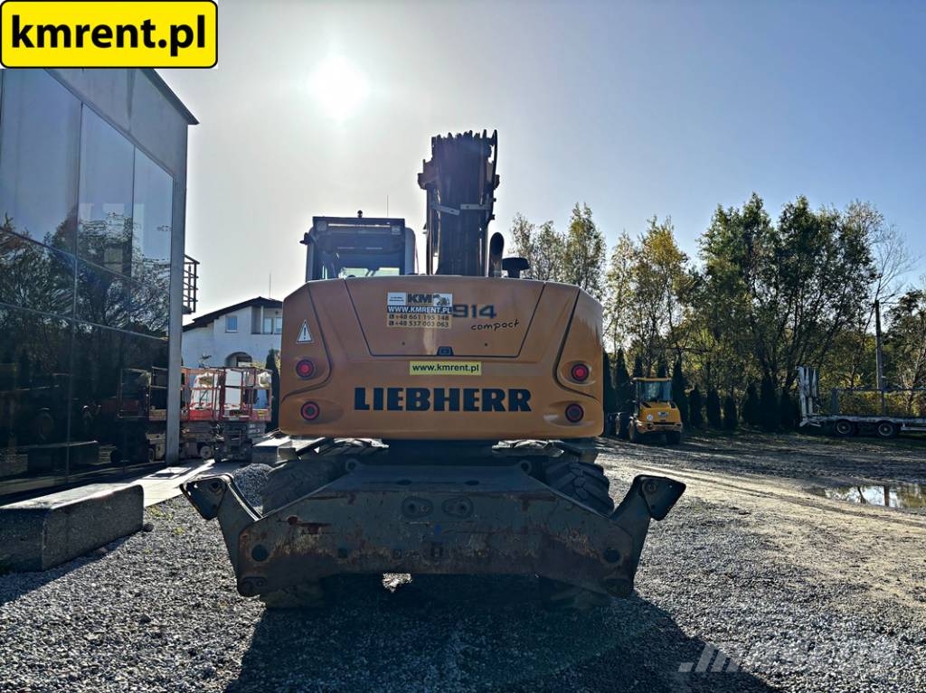 Liebherr A 914 COMPACT KOPARKA KOŁOWA 2014R | Liebherr R 91 Ratiniai ekskavatoriai