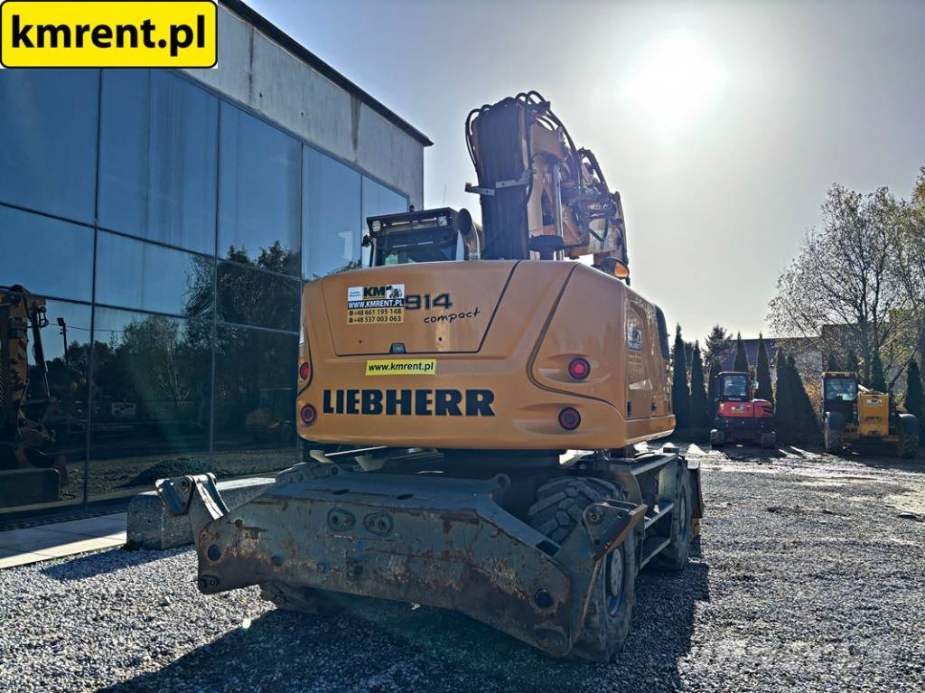 Liebherr A 914 COMPACT KOPARKA KOŁOWA 2014R | Liebherr R 91 Ratiniai ekskavatoriai