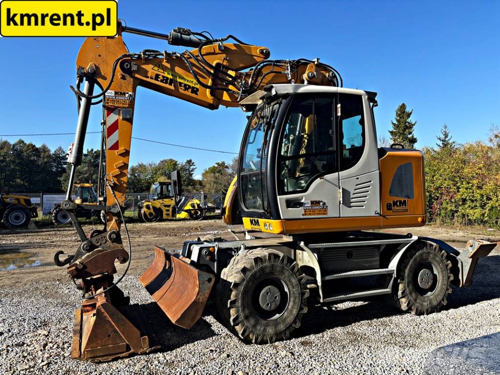 Liebherr A 914 COMPACT KOPARKA KOŁOWA 2014R | Liebherr R 91 Ratiniai ekskavatoriai