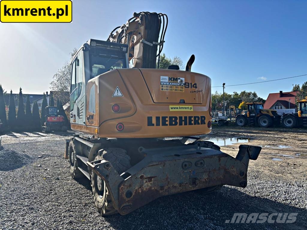 Liebherr A 914 COMPACT KOPARKA KOŁOWA 2014R | Liebherr R 91 Ratiniai ekskavatoriai