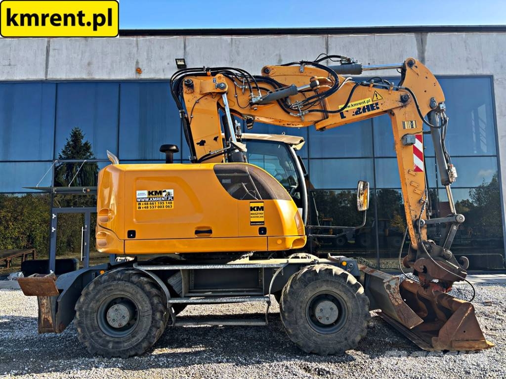 Liebherr A 914 COMPACT KOPARKA KOŁOWA 2014R | Liebherr R 91 Ratiniai ekskavatoriai