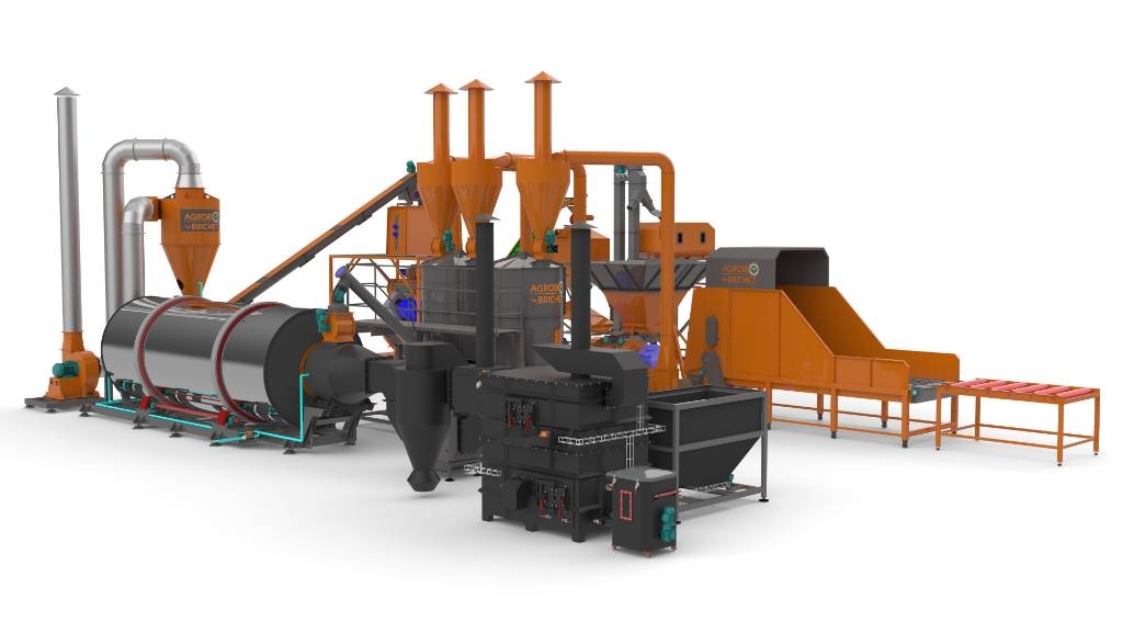 Linia peletizare biomasa - Briquetting Technology LPPPR-600 林业机械-其他