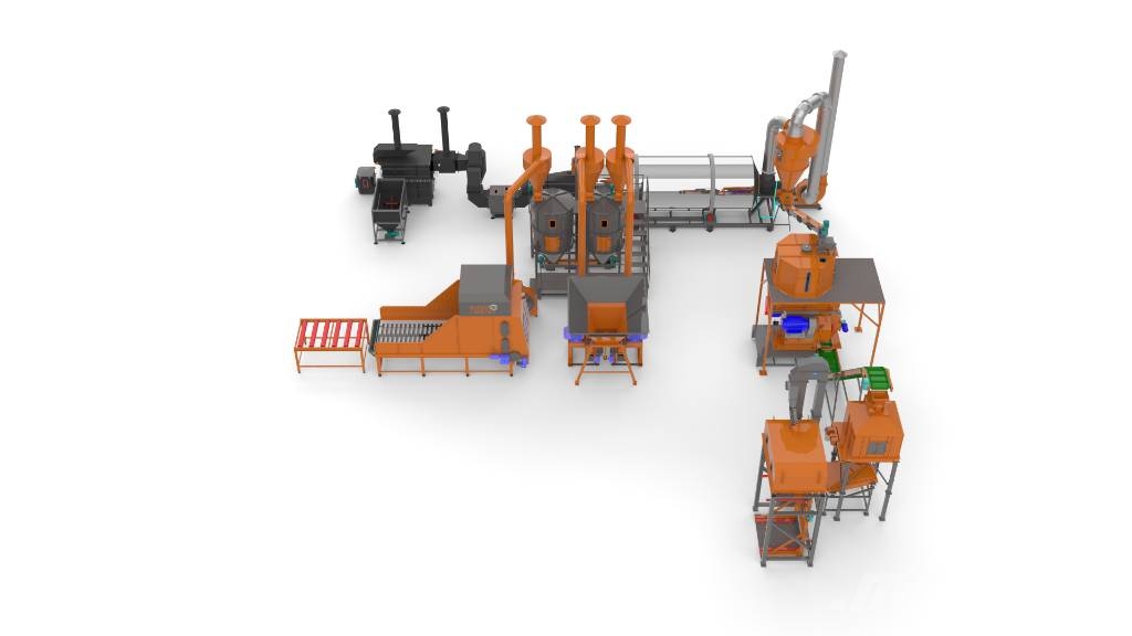 Linia peletizare biomasa - Briquetting Technology LPPPR-600 林业机械-其他