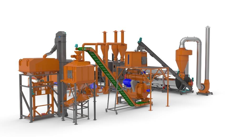Linia peletizare biomasa - Briquetting Technology LPPPR-600 林业机械-其他