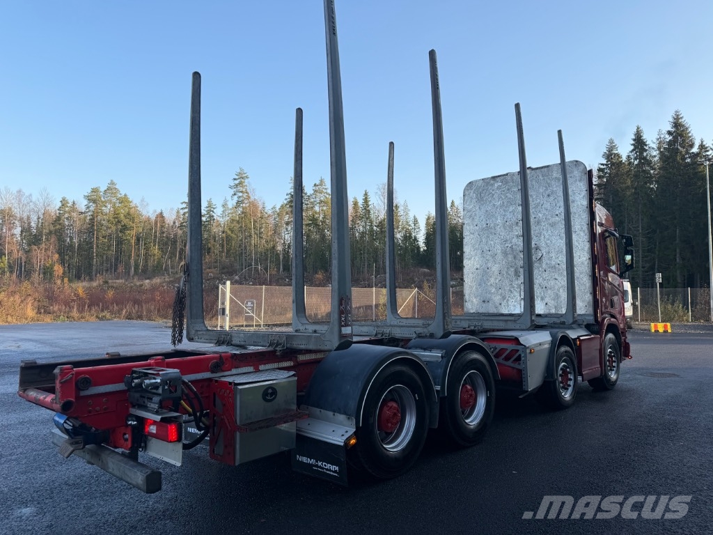 Scania R650 8x4 Camion pentru lemne