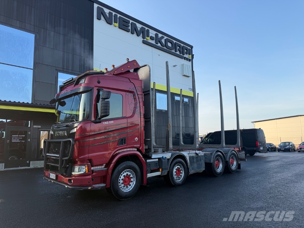 Scania R650 8x4 Camion pentru lemne