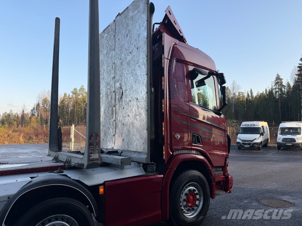 Scania R650 8x4 Camion pentru lemne