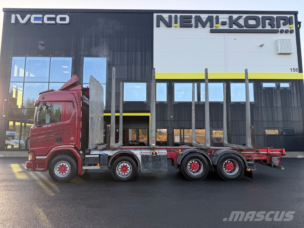 Scania R650 8x4 Camion pentru lemne