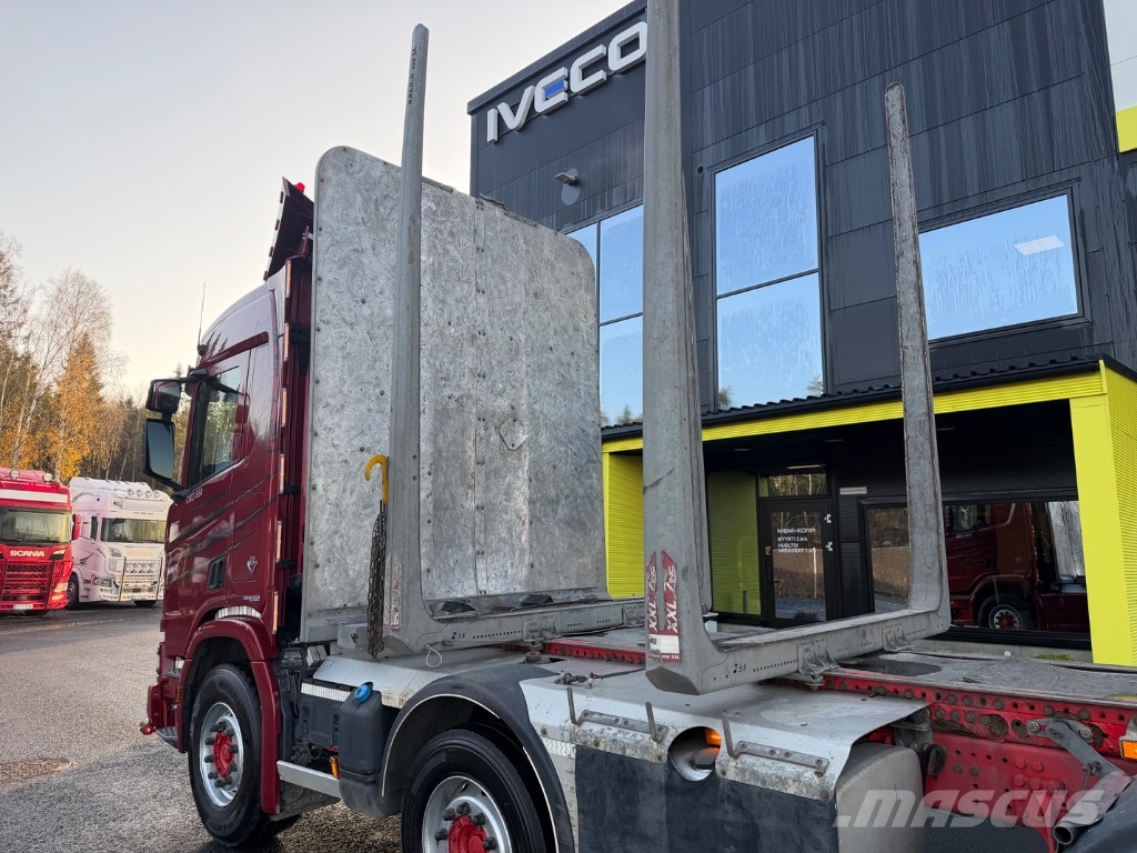 Scania R650 8x4 Camion pentru lemne