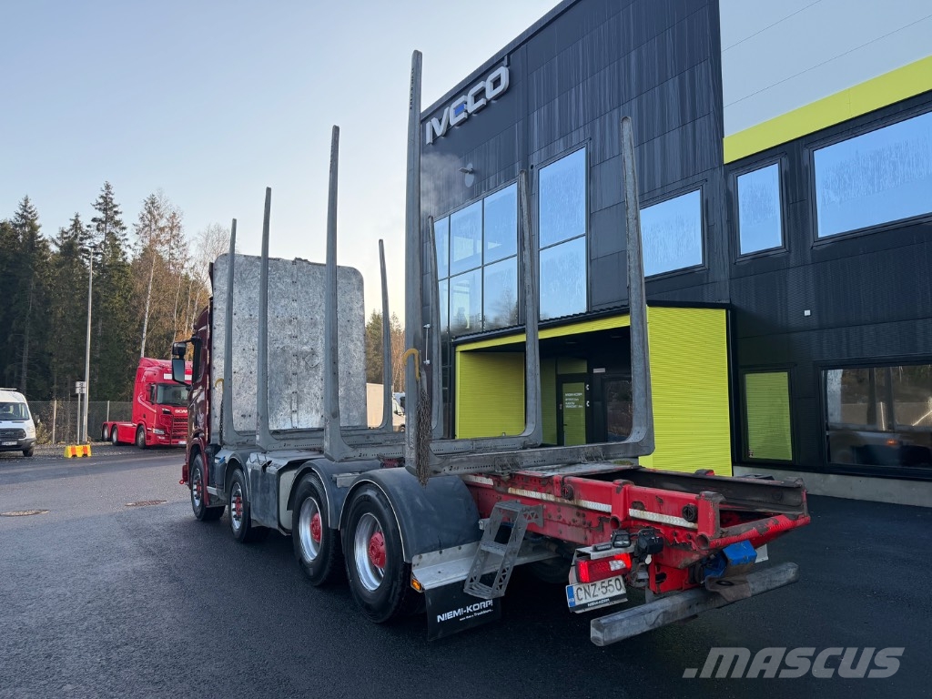 Scania R650 8x4 Camion pentru lemne