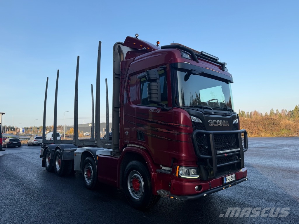 Scania R650 8x4 Camion pentru lemne
