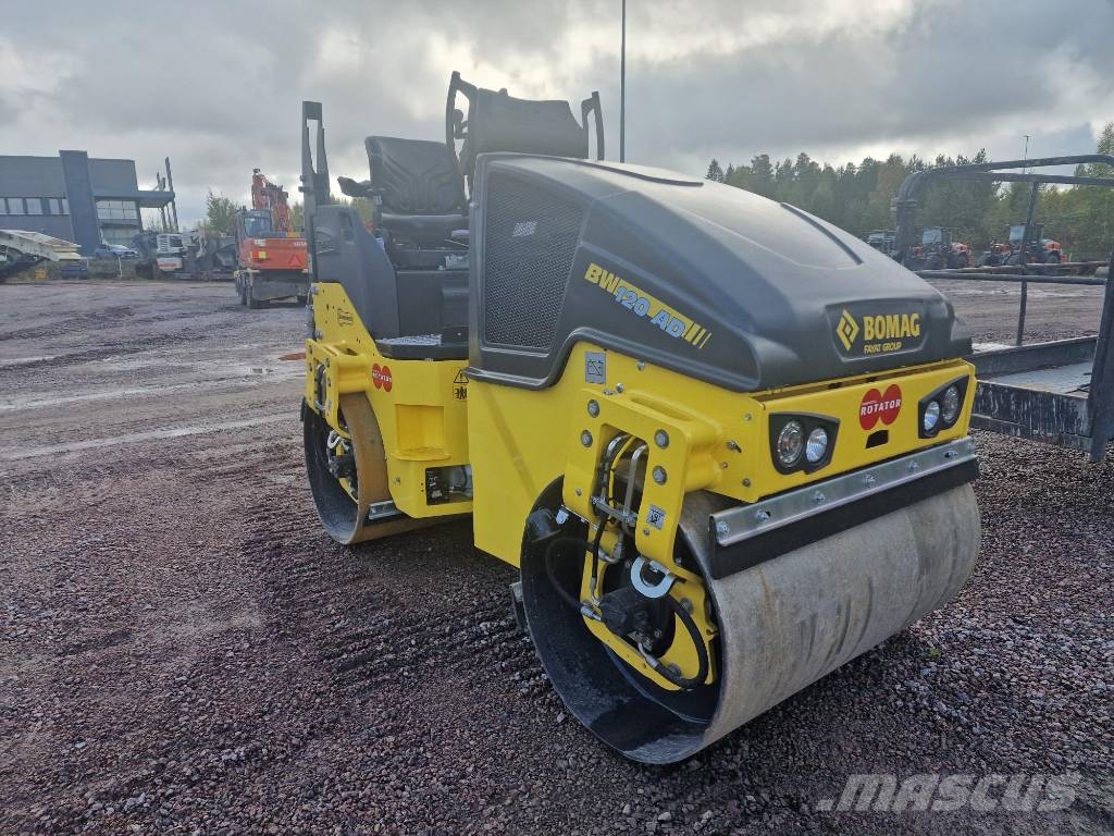Bomag BW 120 AD-5 Valjci sa duplim bubnjem