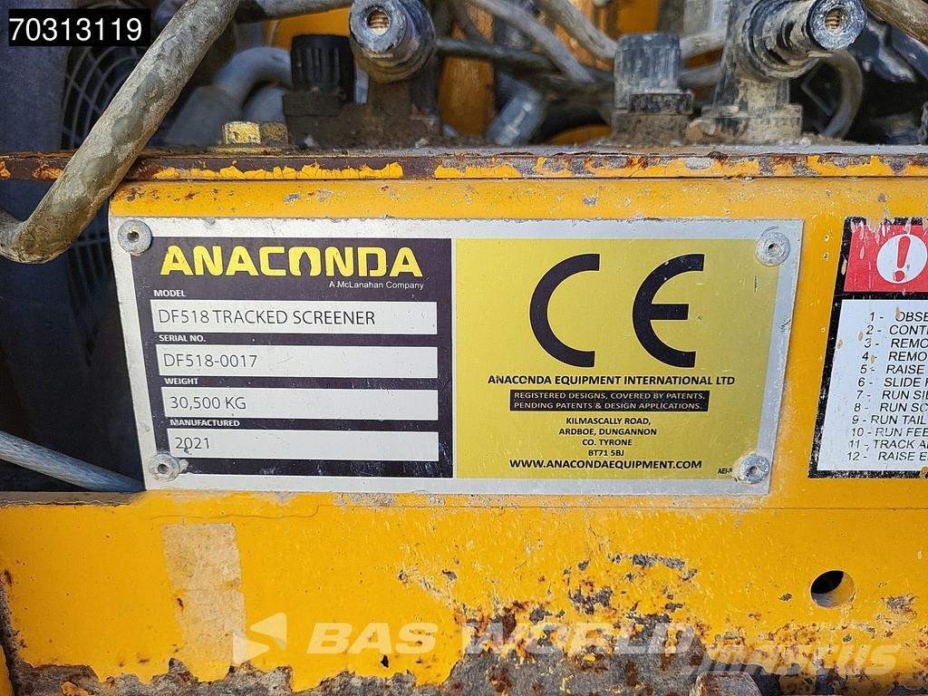 Anaconda DF518 Mobile screeners