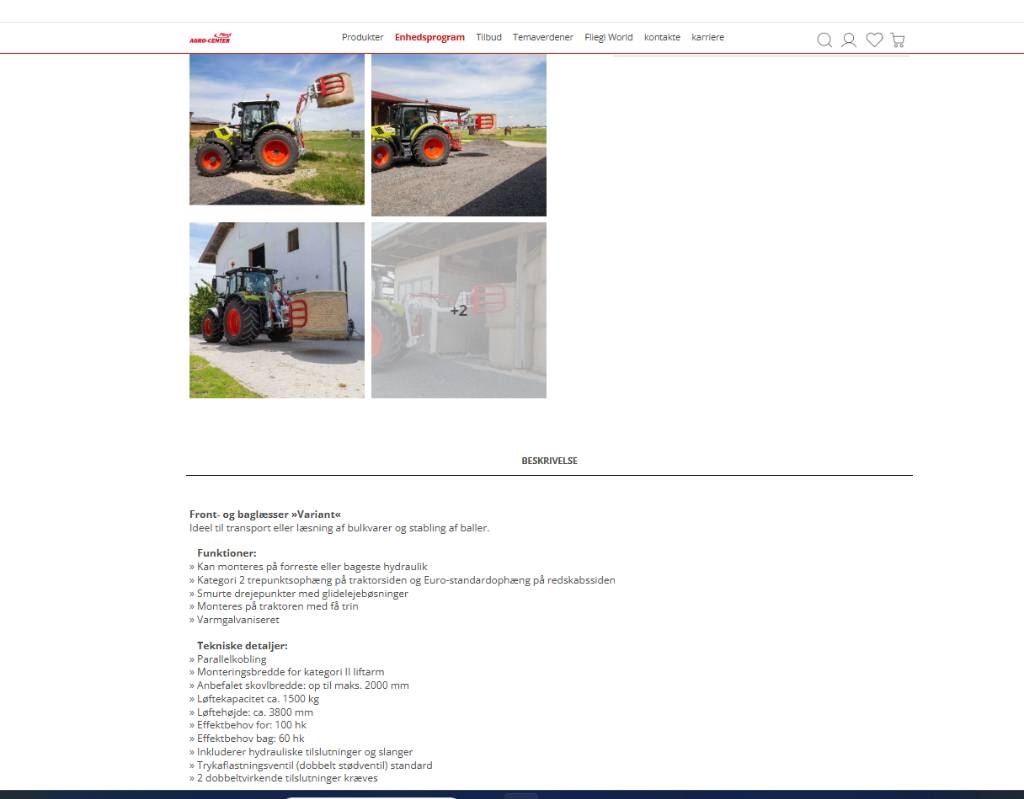 Fliegl Fliegl Variant NY Carregadora multifunções