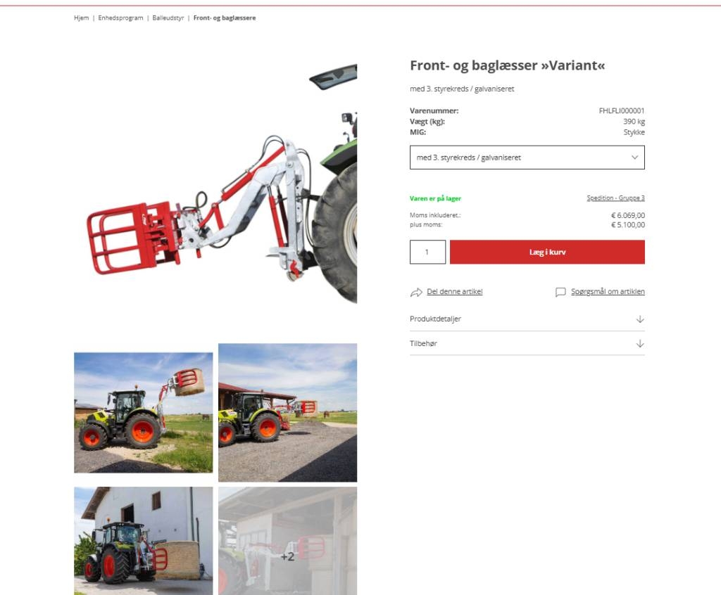 Fliegl Fliegl Variant NY Carregadora multifunções