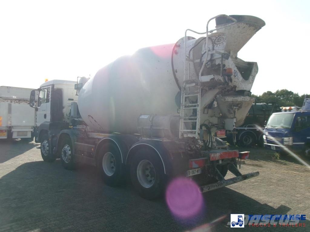 MAN TGS 32.360 8X4 Euro 6 Imer concrete mixer 9 m3 ミキサー車