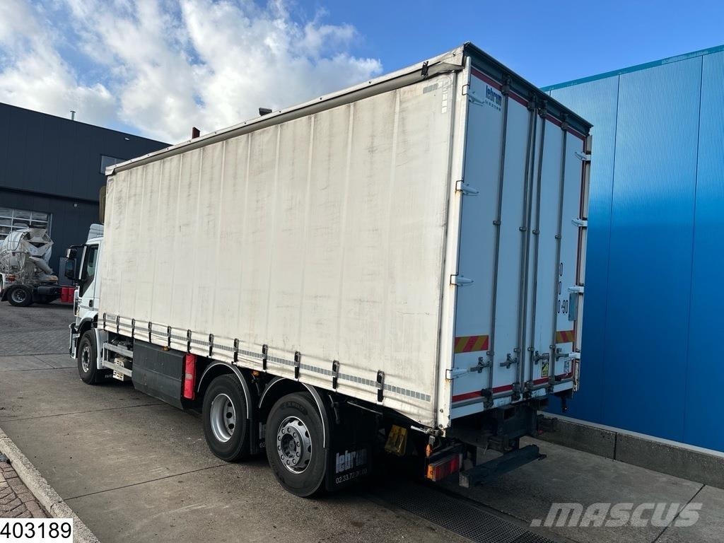 Iveco Stralis 330 CNG EURO 6, Retarder, CNG, Manual Camion à rideaux coulissants (PLSC)
