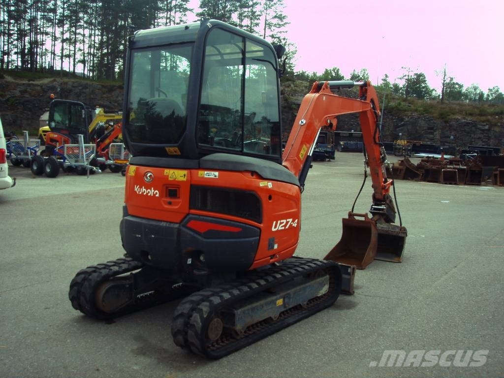 Kubota U 27-4 Minigravemaskiner