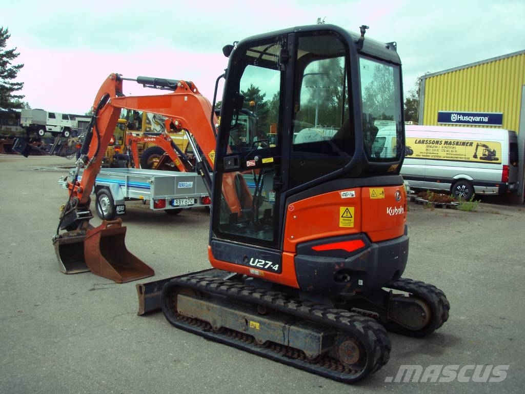 Kubota U 27-4 Minigravemaskiner