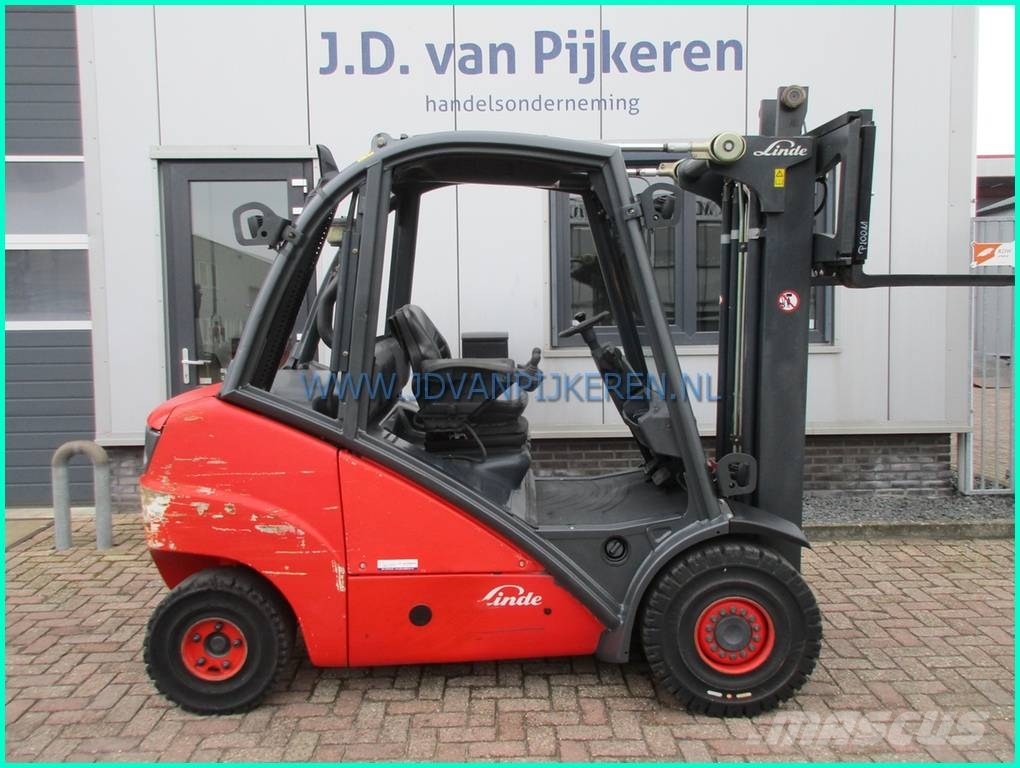 Linde H35D diesel container+triplex4.6m+sideshift Diesel forklifts