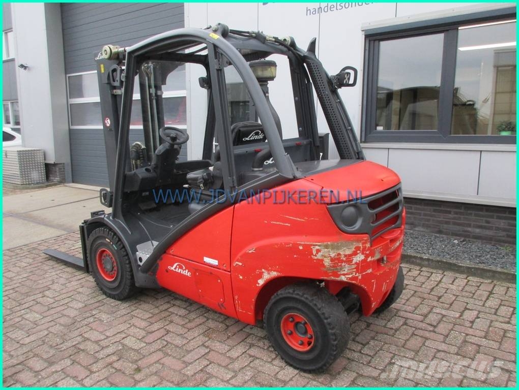 Linde H35D diesel container+triplex4.6m+sideshift Diesel forklifts