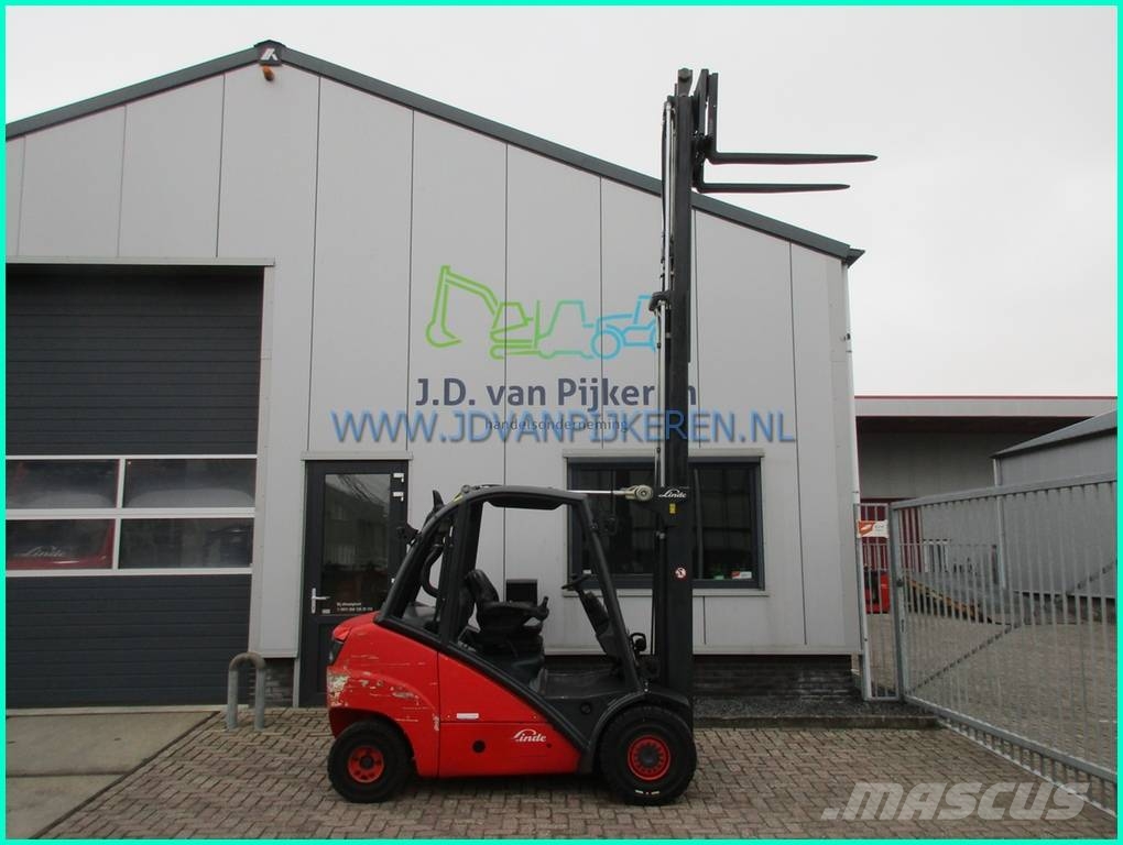 Linde H35D diesel container+triplex4.6m+sideshift Diesel forklifts