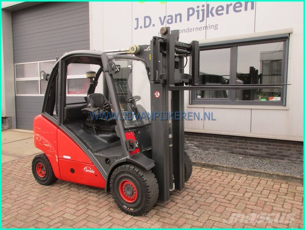 Linde H35D diesel container+triplex4.6m+sideshift Diesel forklifts